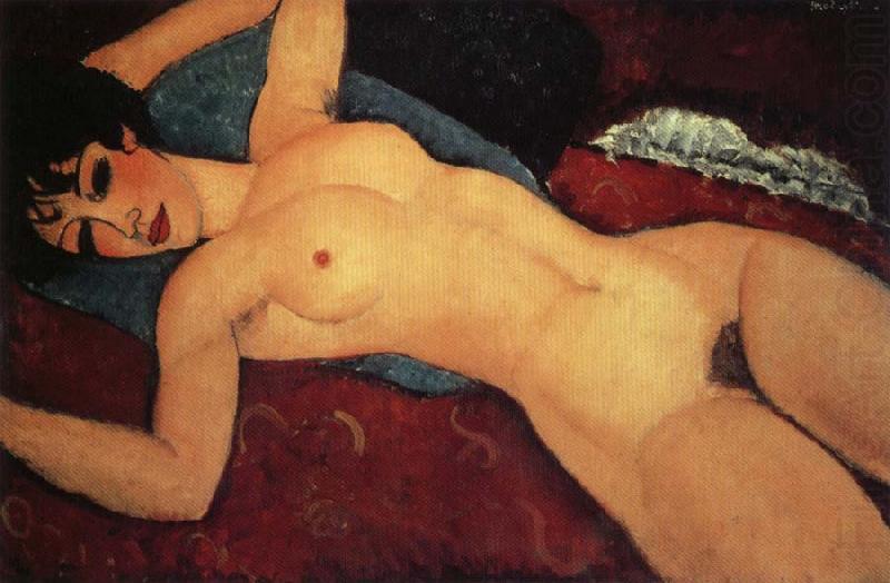 Nude on a Cushion, Amedeo Modigliani